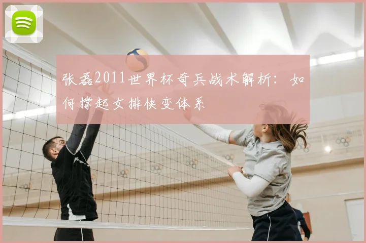 张磊2011世界杯奇兵战术解析：如何撑起女排快变体系