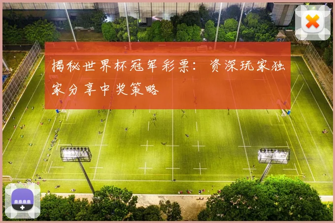 揭秘世界杯冠军彩票：资深玩家独家分享中奖策略